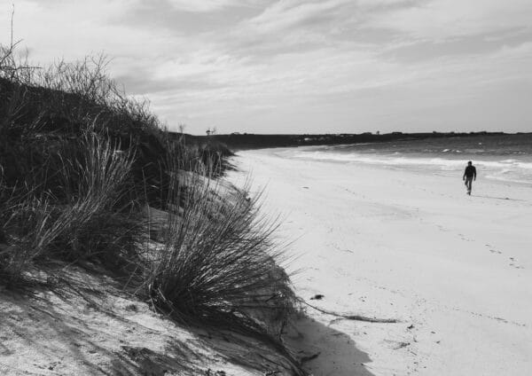 Black + White Beachwalk